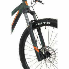 Мужской горный велосипед Rock Machine 29 Blizz TRL 40-29 Темно зеленый/оранжевый (Размер колеса: 29 размер рамы: L)