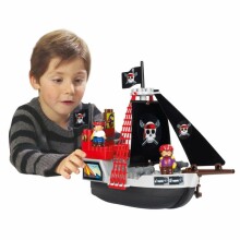„Ecoiffier“ 8/3130 konstruktorius vaikams. Piratų laivas