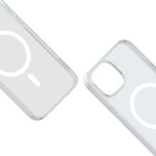 EPICO RESOLVE CASE MAGNETIC IPHONE 15 PLUS - caurspīdīgs