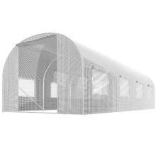 Dārza tunelis 2x4,5m (9m2) Plonos balts