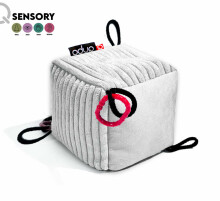 NO ODD Sensory Shapes Art.163975 Bag with 7 shapes, fillings and texture mini pillows