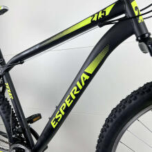 Vīriešu kalnu velosipēds  Esperia Texas 8270 TZ500 21V Yellow (Rata izmērs: 27.5 Rāmja izmērs: M)