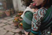 Little Frog Ring Sling Cotton Art.164053 Adamit