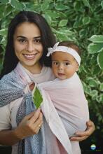 Little Frog Ring Sling Cotton Art.164067 Ruby Illusion
