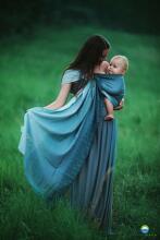 Little Frog Ring Sling Cotton Art.164081 Stormy Cube