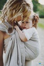 Little Frog Ring Sling Cotton Art.164082 Blushing Flames