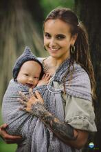 Little Frog Ring Sling Cotton Art.164086 Night Wildness