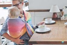 Little Frog Ring Sling Cotton Art.164095 Ammolite