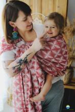 Little Frog Ring Sling Cotton Art.164111 Navy Illusion