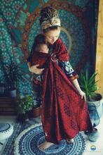 Little Frog Ring Sling Cotton Art.164120 Ruby Illusion
