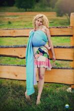 Little Frog Ring Sling Cotton Art.164123 Aurora Cube