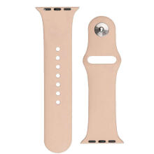 Fusion Silicone pulksteņa siksniņa Apple Watch 8 | 7 | 6 | 5 | 4 | 3 | 2 | SE (45 | 44 | 42mm) smilšu krāsa