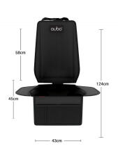 Qubo Isofix Exclusive Eco Leather Seat Protector Art.164162 Extra wide car seat protector from eco leather