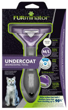 FURminator - фурминатор для короткошерстных кошек - M/L