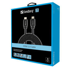 Sandberg 509-00 HDMI 2.0 19M-19M, 5m