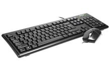A4Tech 43775 Mouse & Keyboard KRS-8372 Black