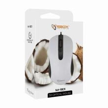 Sbox M-901 Optical Mouse  White