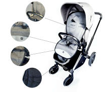 NO Liner Air 90cm Art.164747 Iron rPET trolley insert from sustainable material