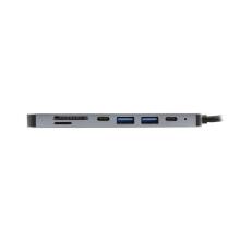 Sbox TCA-71 TYPEC-7IN1 PD + C + HDMI + TF + SD + 2 x USB