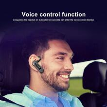 Bebe Basic Headset Ear Bone Conduction 5.2 Wireless Art.165168 Headphones with LED Power Display and Voice Control