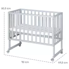 Roba Craddle Co-Sleeping Bed Art.16528 Moderns šūpulis