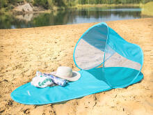 Tracer 46932 Beach Pop up Mat Blue with Shelter
