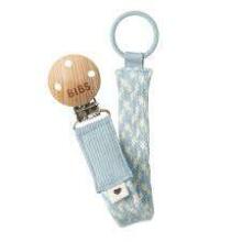 Bibs Pacifier Clip Art.165570 Baby Blue Ivory