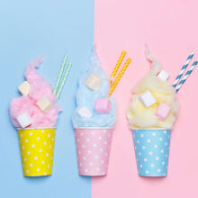 Petra PT2641BLVDEEU7 Candyfloss Maker sorbet blue