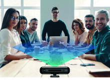 Sandberg 134-37 All-in-1 Webcam 2K HD