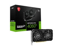 MSI GeForce RTX 4060 Ti VENTUS 2X Black 8G OC NVIDIA 8ГБ GDDR6