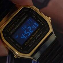 CASIO Vintage Collection Digital Watch Unisex A168WEGB-1BEF Gold
