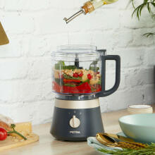 Petra PT5114BGRYVDE Food Processor blue grey/ soft gold