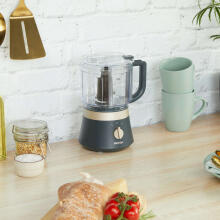 Petra PT5114BGRYVDE Food Processor blue grey/ soft gold