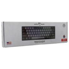 White Shark GK-002711 Wakizashi Grey-Black US Red Switches