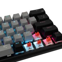 White Shark GK-002711 Wakizashi Grey-Black US Red Switches