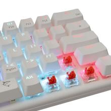 White Shark GK-002211 Wakizashi White US Red Switches