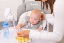 HIGH CHAIR + SWING INDIGO BEIGE