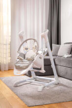 HIGH CHAIR + SWING INDIGO BEIGE