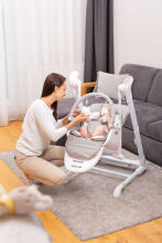 HIGH CHAIR + SWING INDIGO GREY