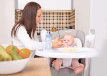 HIGH CHAIR + SWING INDIGO GREY