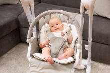 HIGH CHAIR + SWING INDIGO GREY