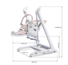 HIGH CHAIR + SWING INDIGO GREY