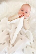 Bebe Basic Muslin Art. 057 Cotton muslin gauze swaddle 1 pc, 60x80 cm
