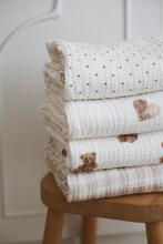 Bebe Basic Muslin Art. 057 Cotton muslin gauze swaddle 1 pc, 60x80 cm