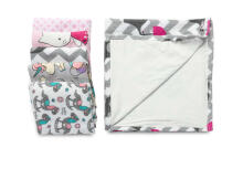 Flannel waterproof diaper/oilcloth 50x60