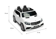 BATTERY RIDE-ON VEHICLE MERCEDES GLS63 WHITE