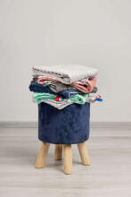 Light Minky Blanket - Hedgehogs mint 75x100