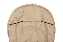 Romper Bag for Pushchair– cappuccino polar fleece (95x40) 