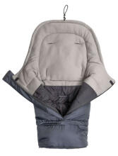 Combi 3in1 Romper Bag – graphite/grey polar fleece