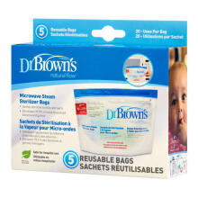 960 Microwave Steam Sterilizer Bag, 5-Pack